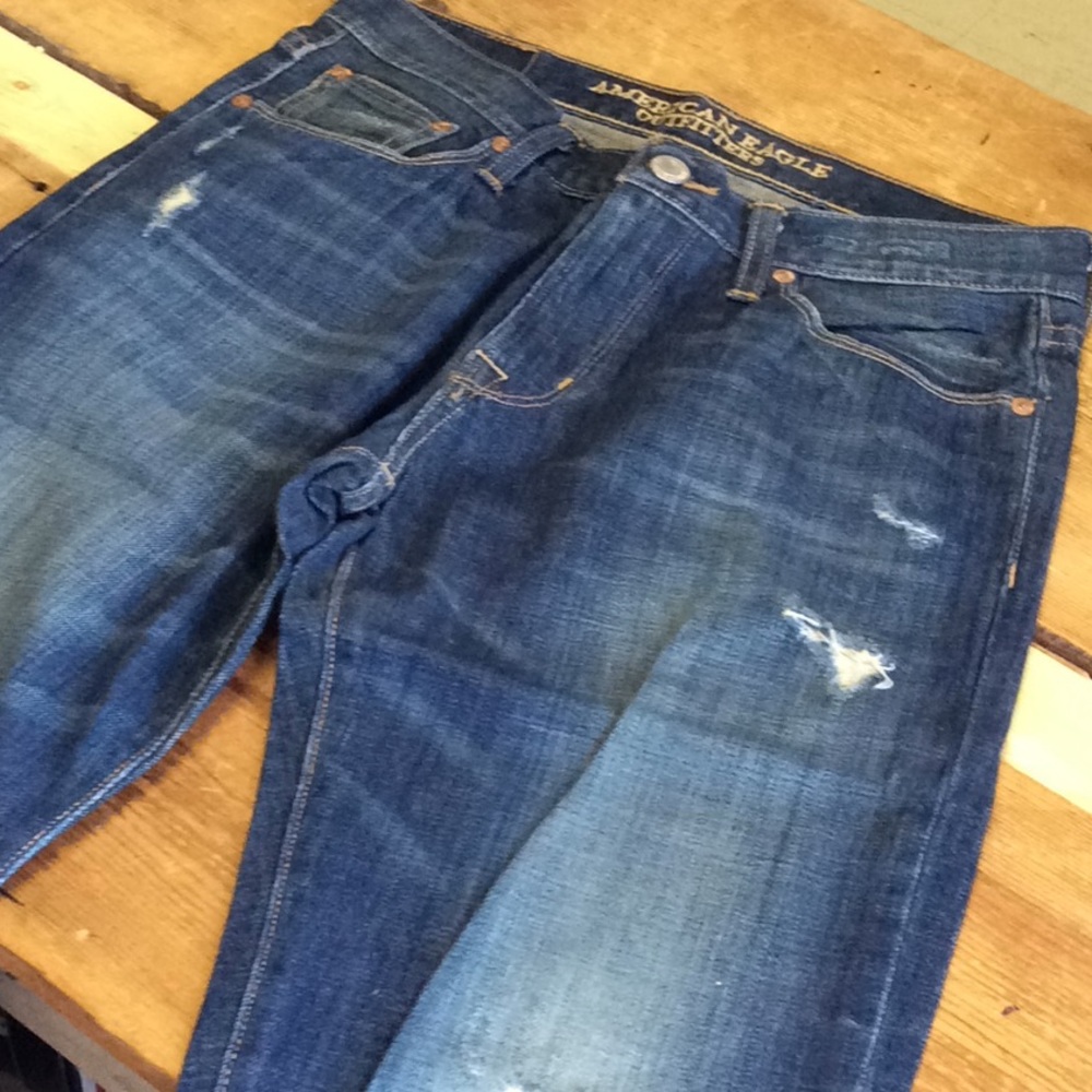Lightly Distressed Jeans